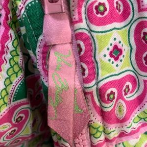Vera Bradley overnight bag and toiletry bag